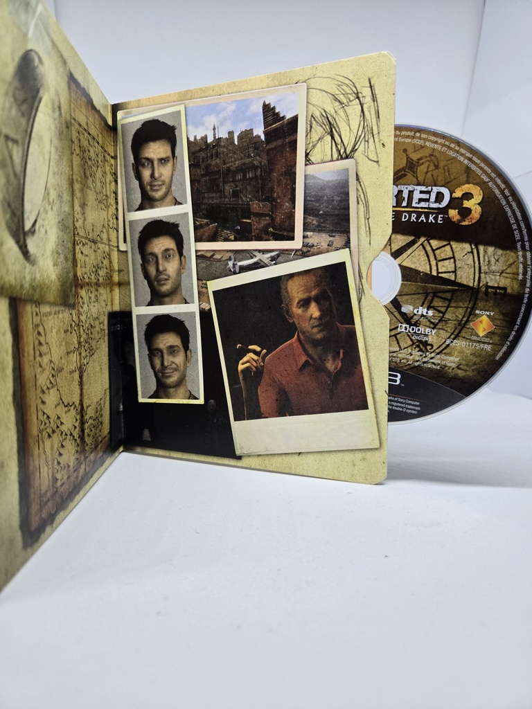 Uncharted 3 steel book 