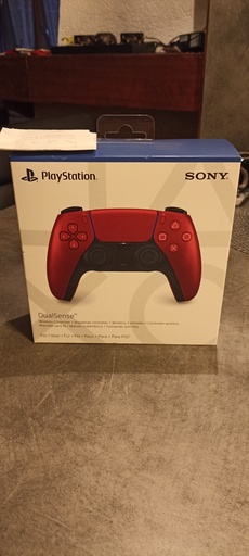 Manette Ps5 Volcanic Red (sous garantie)