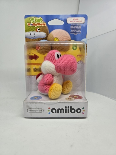 Pink yarn yoshi