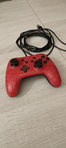 Manette filaire Switch mario